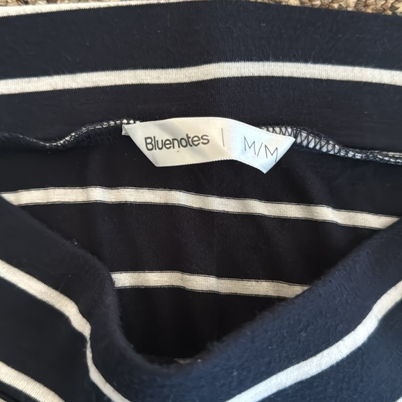 Bluenotes striped women’s medium maxi skirt with side slit - Picture 4 of 4